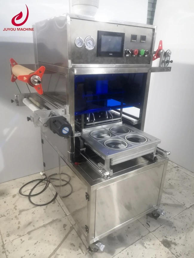 Map Vacuum Tray Sealer Modified Atmosphere Vacuum Food Tray Sealing Machine