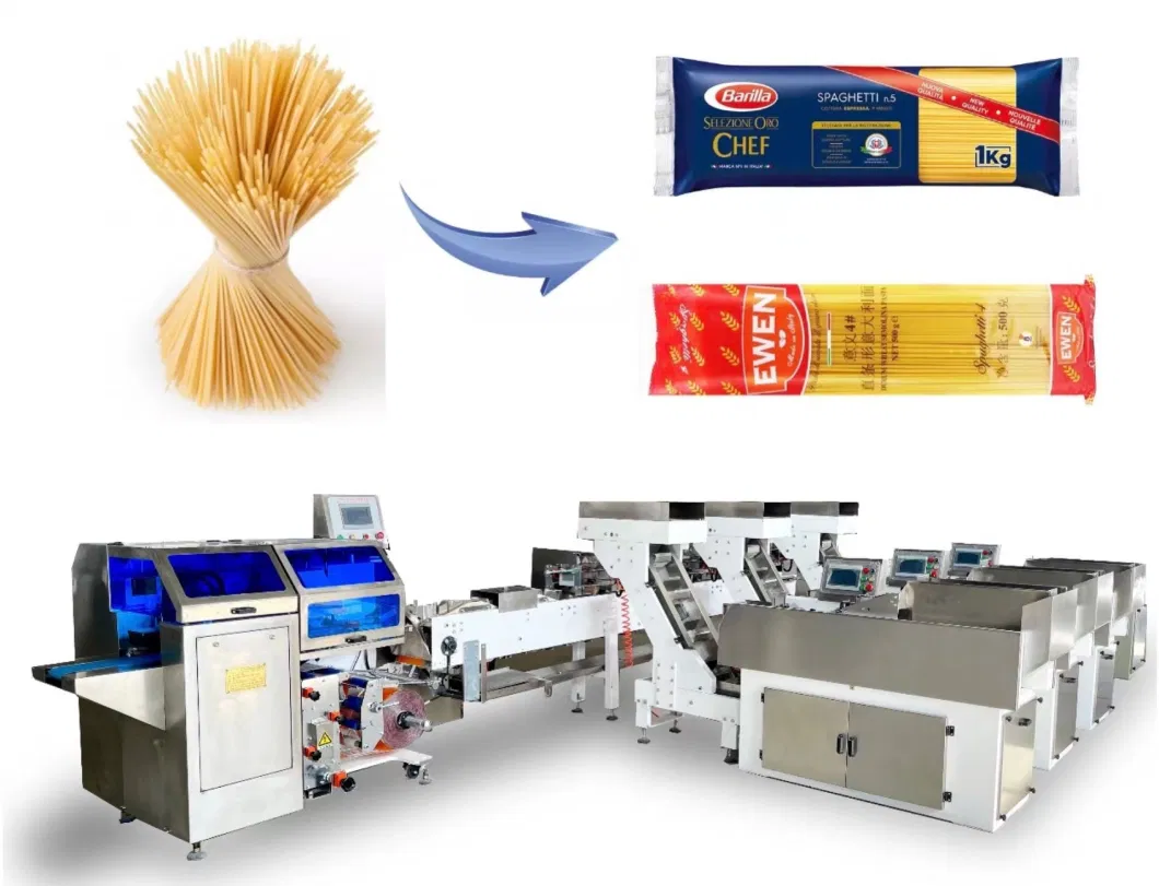 Automatic Pasta Spaghettti Rice Noodle Stick Noodle Packing Machine Packaging Machine Weighing Packaging Machinery Packing Machinery Supplier