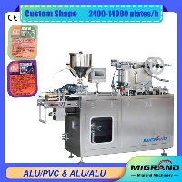 Automatic Plastic Ampoule Vial Thermoforming Filling Sealing Packaging Machine for Single Dose Olive Oil