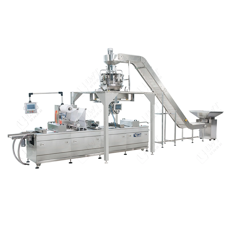 Factory Custom 304 Stainless Steel Thermoforming Vacuum Packaging Machine for Food Soy Black Pepper