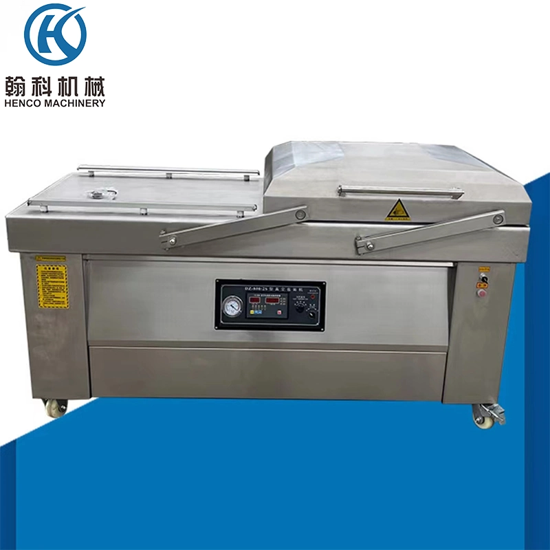 Vacuum Packaging Machine Equipment Is Used to Seal Food in a Vacuum State