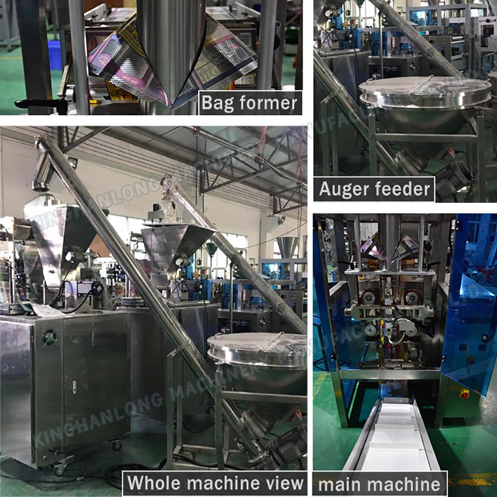 Kl-520fd Hight Speed Curry Powder Form Fill Seal Wrapping Flow Packaging Packing Filling Sealing Machine Small Business Manufacturers