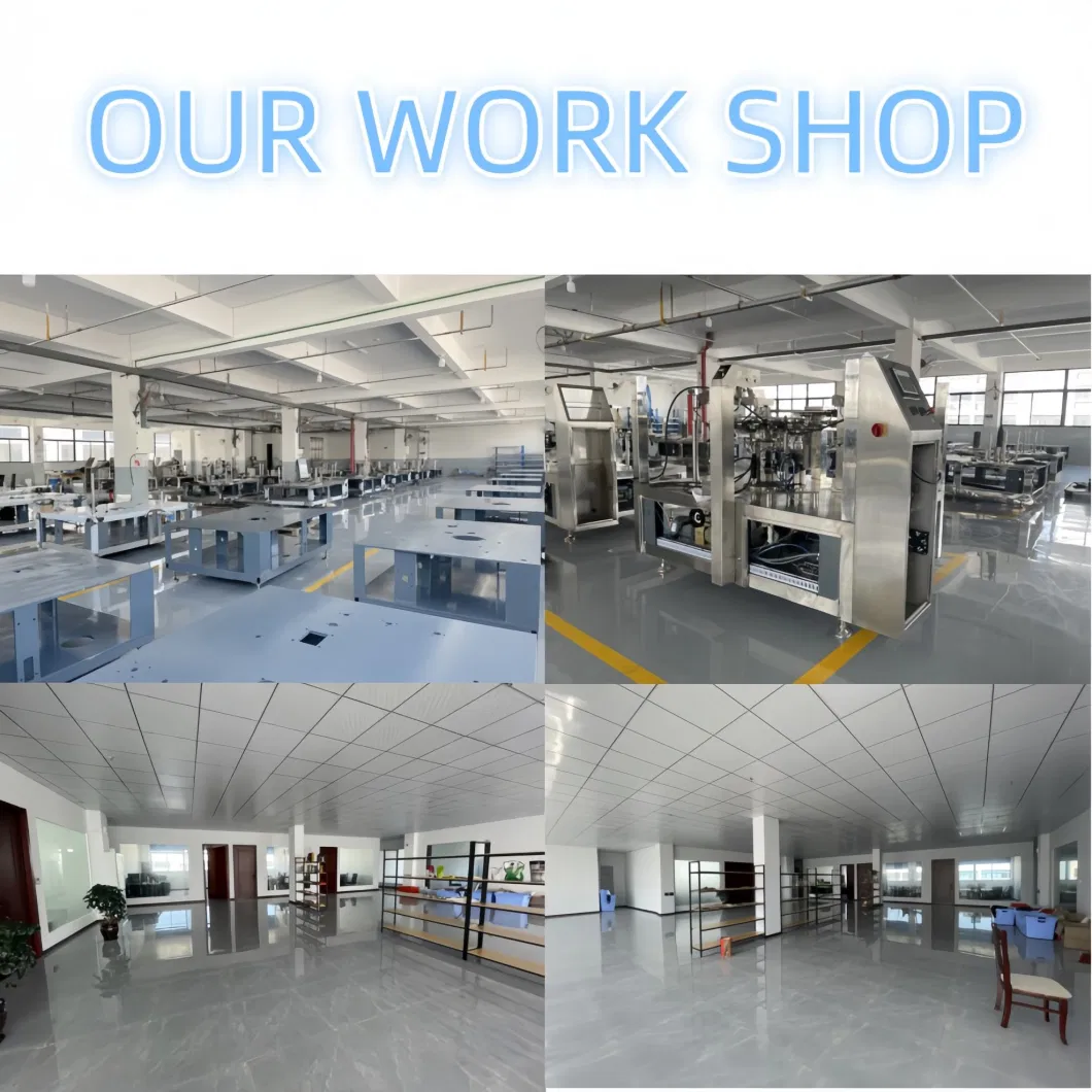Automatic High Speed Food/Snack/Beans/ Grain/Rice/Nuts/Peanut/Sugar/Beans/Flavoring/Flour /Powder Double-Pouch/Bag Filling Packaging Packing Sealing Machine