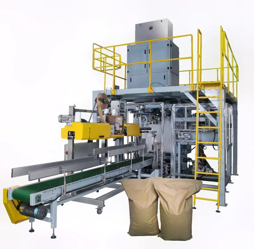 Fully Automatic Continuous 1 Kg 5kg Rice Chickpea Packaging Packing Machine for Food