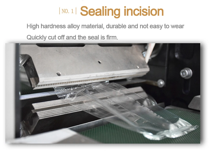 Pillow Type Packing Machine Pouch Sealing Sandwich Plastic Bag Pillow Bread Packing Machine Automatic