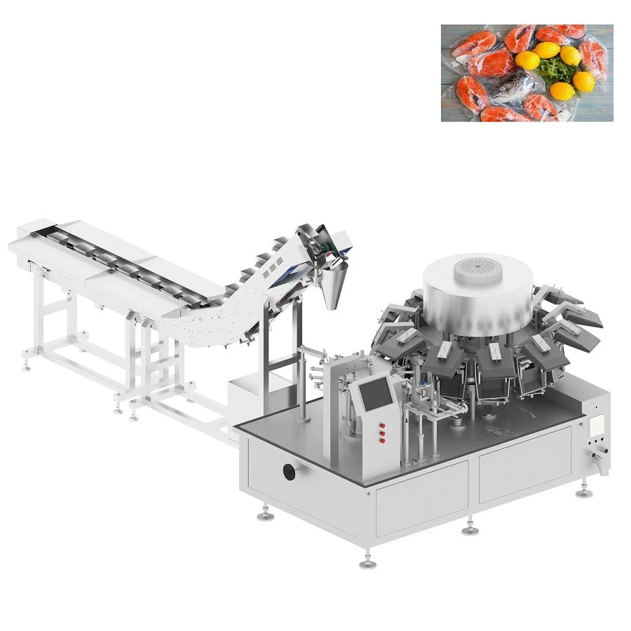 Vacuum Packaging Machine Commercial Stainless Steel Dry Fish Dates Grain Food Vacuum Packing Machine