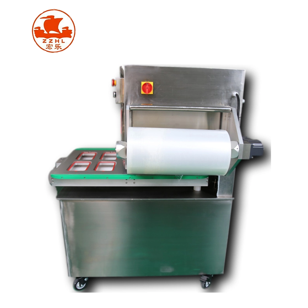 Automatic Meat Seafood Sandwich Vacuum Packing Food Tray Sealing Packaging Machine