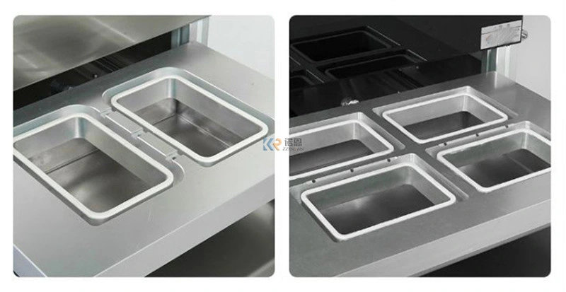 Vacuum Skin Packaging Machine Nitrogen Food Packaging Machine Food Tray Sealing Machine for Dry Tofu Fruit Egg Sealing Machine