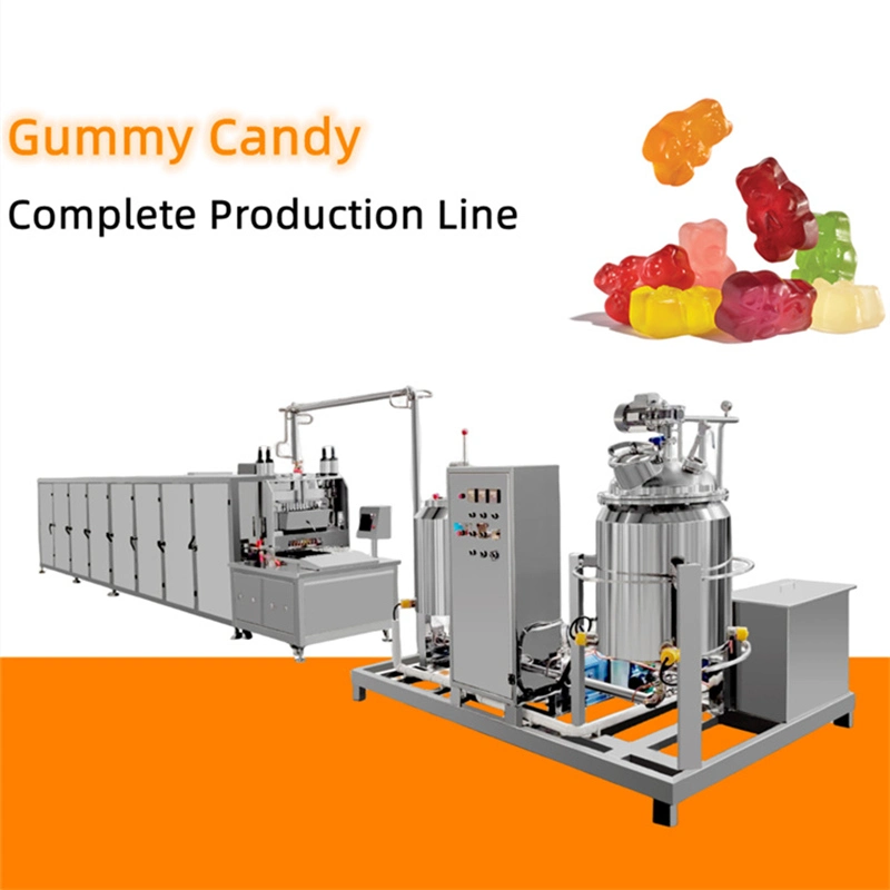 High Speed Automatic Filling Gealtin Soft Jelly Candy Maker Machine