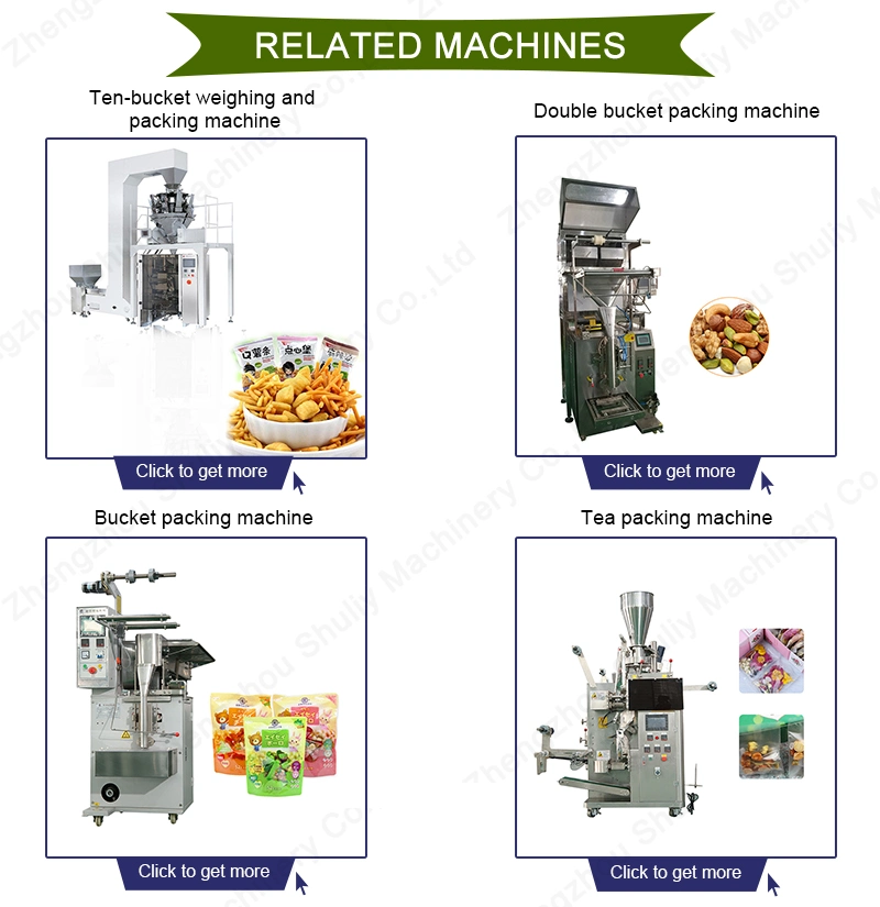 Coffee Beans Cashew Nut Peanut Beef Jerky Walnut Popcorn Filling Sealing Granule Packaging Packing Machine