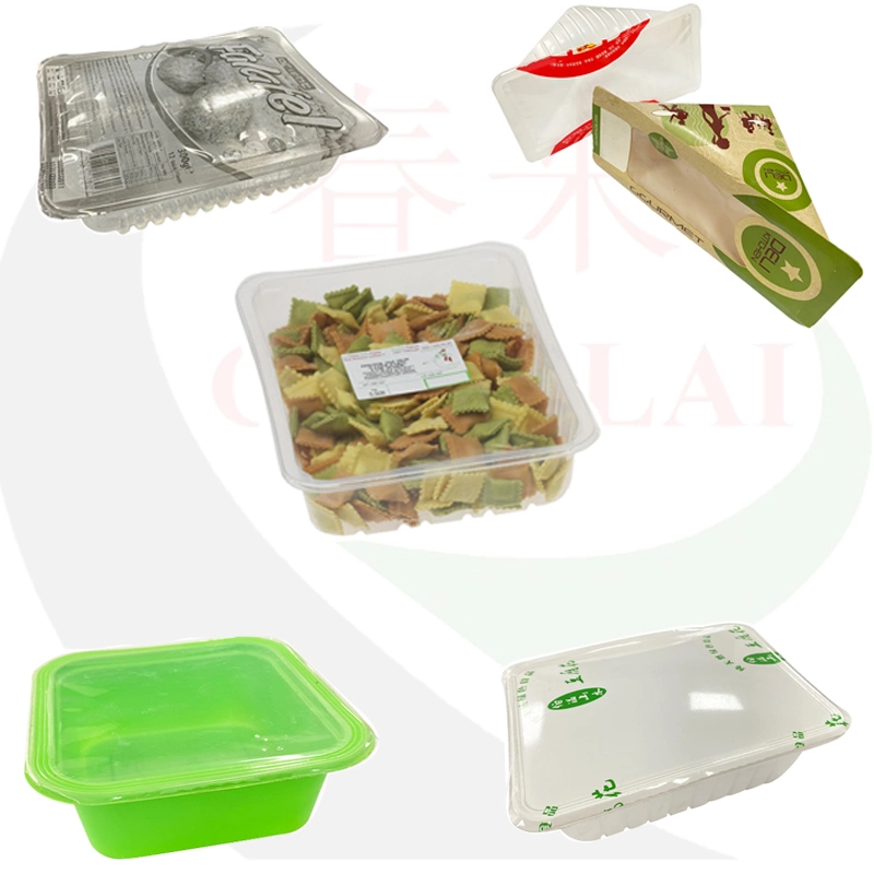 Vegetable, Fruit Map Modified Atmosphere Packaging Container Sealing Machine F