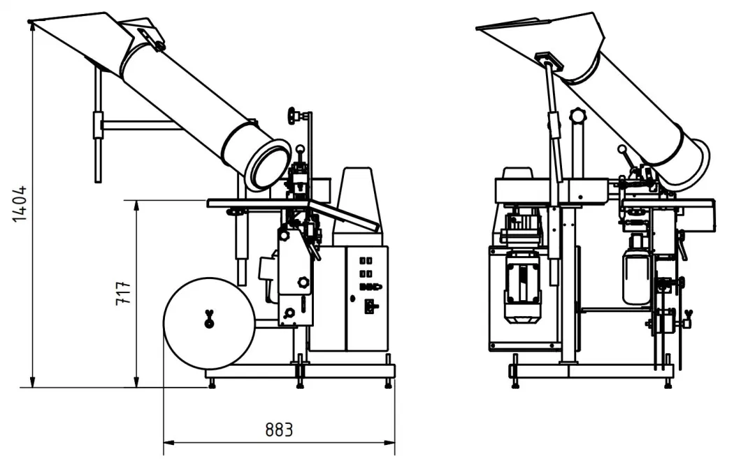 Farm Garlic Ginger Mesh Bag Packing Staple Machine/Foot Pedal Sausage Snack Food Net Bag Packer Labeling Sealing Machine