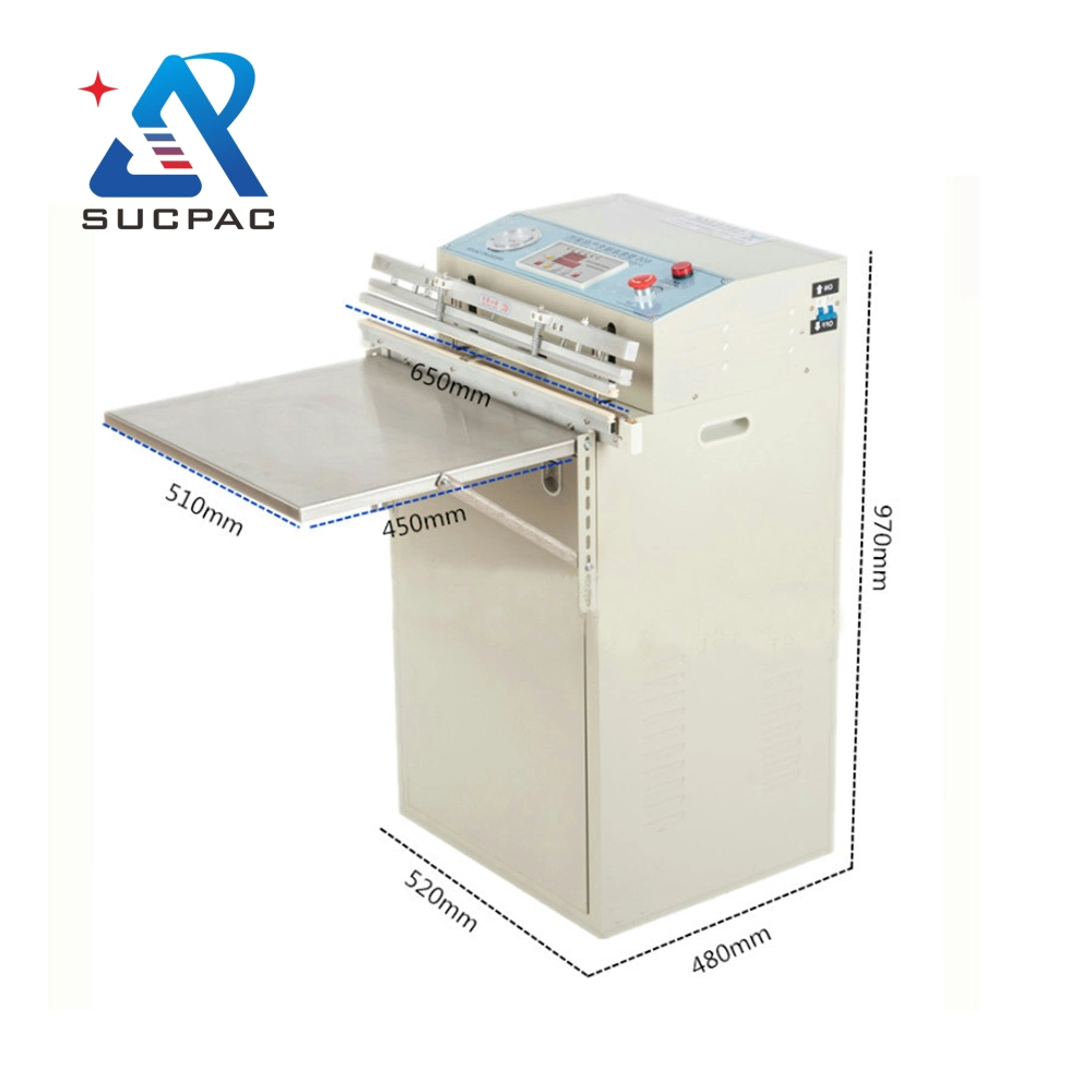 Vacuum Packed Ready Meal Tray Sealing Machine Vacuum Skin Packaging Machine Tray Sealer Cooked Food Vacuum Skin Packing Machine