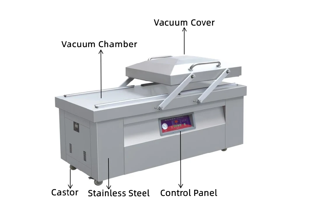 Dz600/2s Double Chamber Vacuum Packing Machine/Vacuum Packaging Equipment