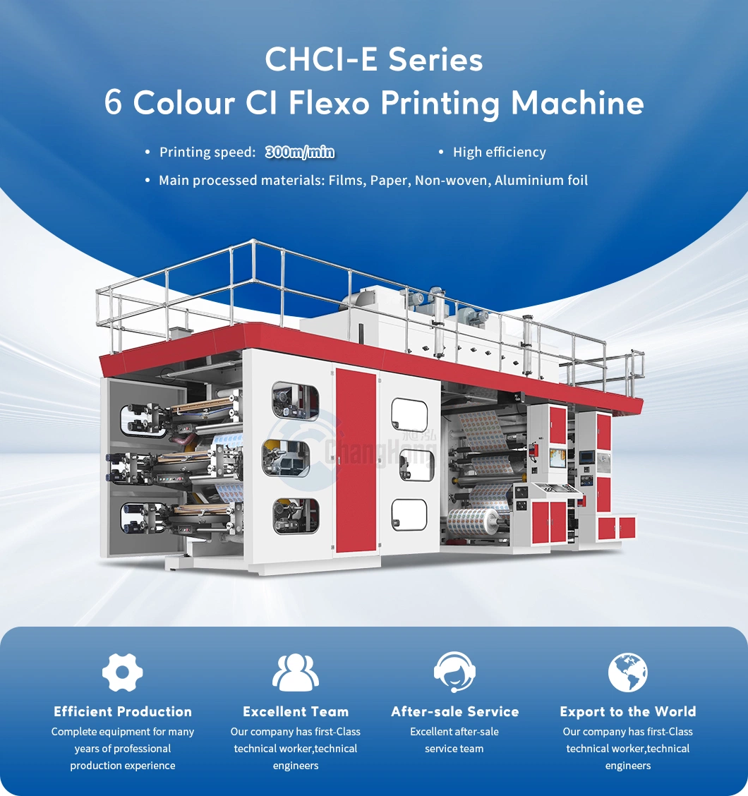 Dry Food Packaging Bagging Flexographic/Flexo Printing Machines for Sale