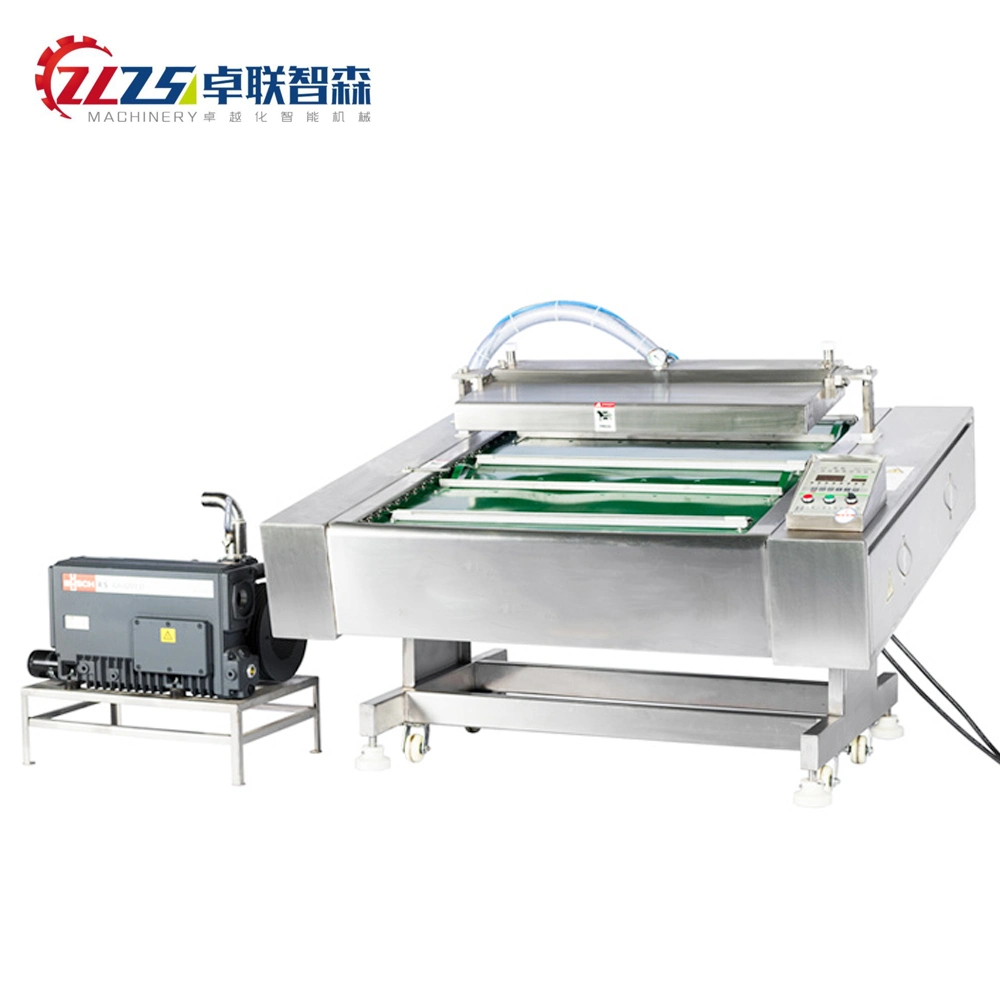Industrial Automatic Electronic Food Meat Seafood Snacks Vacuum Packaging Machine