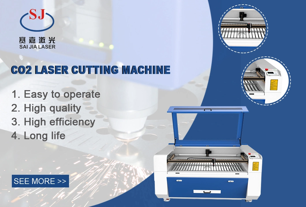 High Performance 220V/50Hz CO2 Laser Cutting Machine for Food and Medicine Products Packaging Glasses