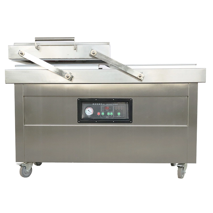Fast Packing Double Chambers Food Meat Vacuum Sealer Packaging Machine