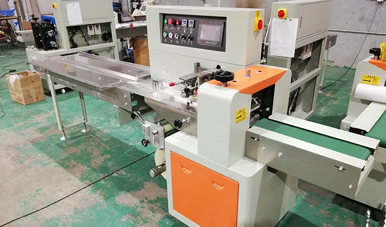 Automatic High Speed Pillow Frozen Fruit Tray and Vegetable Vacuum Packaging Mango Lemon Orange Apple Fruit Packing Machine