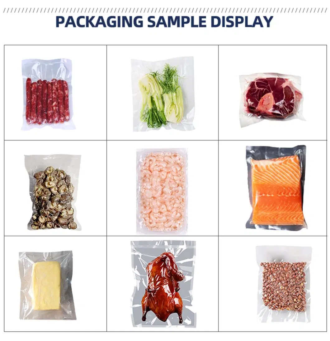 Fast Packing Double Chambers Food Meat Vacuum Sealer Packaging Machine