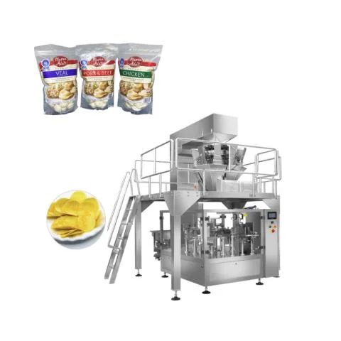 Automatic Doypack Premade Chilli Powder Flour Spice Pepper Coconut Paprika Curry Ziplock Bag Zipper Pouch Packing Machine