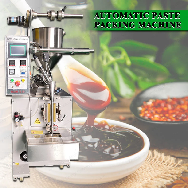 Automatic 60ml 4 Side Seal Shampoo Facial Cream Condiments Packaging Machine