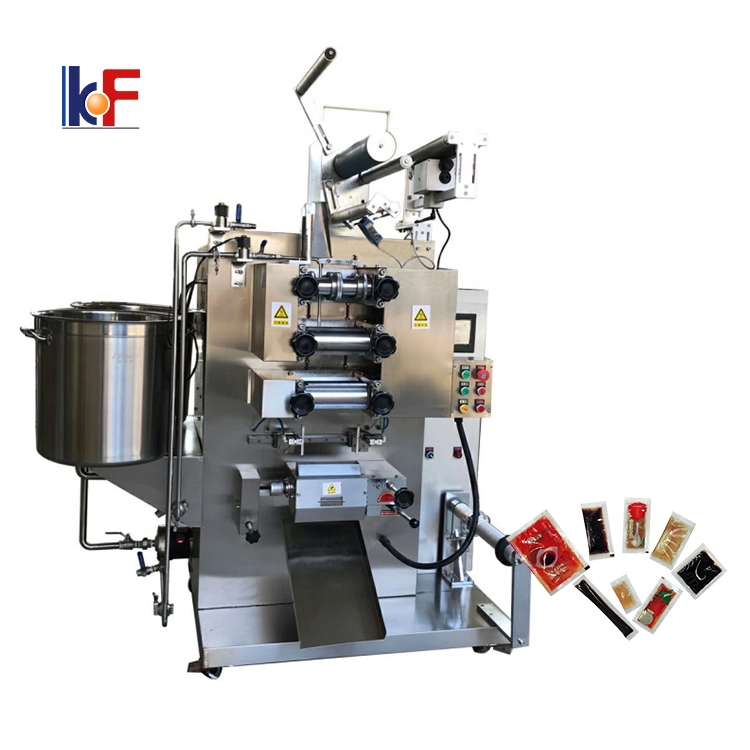 Automatic Mayonnaise Sachet Water Ketchup Soil Salad Tomato Sauce Paste Packaging Machine