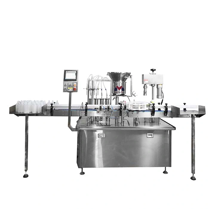 China Made Automatic Multi-Head Alcohol Hand Soap Skin Care Oil Filling and Capping Packaging Machine