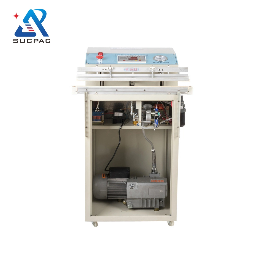 Vacuum Packed Ready Meal Tray Sealing Machine Vacuum Skin Packaging Machine Tray Sealer Cooked Food Vacuum Skin Packing Machine