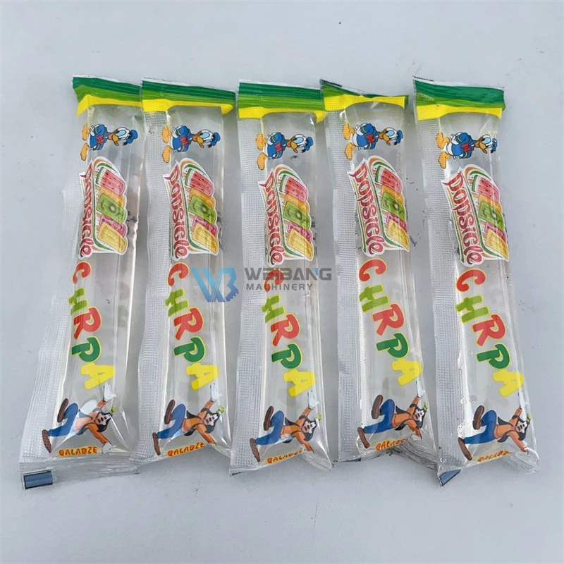 Wb-330y Low Price Automatic Ice Sucker Popsicle Filling Packaging Machine Ice Pop Ice Candy Packing Machine