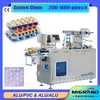 Automatic Blister Thermoforming Filling and Sealing Packaging Machine for Mono Dose Peanut Butter Chocolate Honey Jam Sauce Blister Packing Machine Line