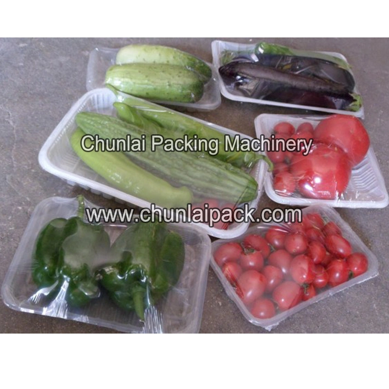 Automatic Plastic Box Lunch Box Vegetable Fruit Map Packaging Machine