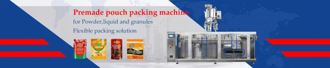 Wholesale Horizontal Automatic Premade Ready Made Doypack Stand up Flat Bag Pouch Filling Sealing Food Bagging Packing Packaging Machine