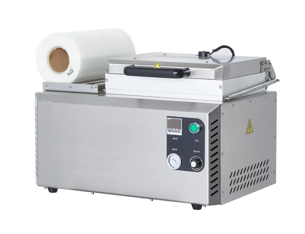 Dajiang DJT-250VS Thermoforming Vacuum Packing High Quality Food Manual Vacuum Skin Packaging Machine