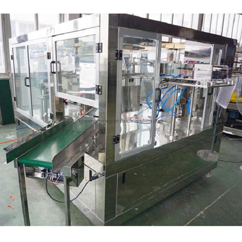 Koyo Automatic Standup Ziplock Bag Packing Machine for Packaging Jelly, Candy, Apple Chips, Dumpling, Small Cookie