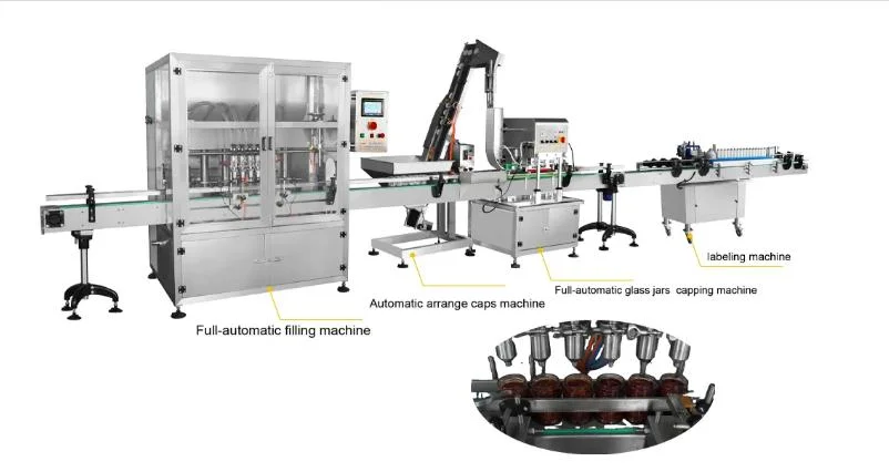 Efficient Sauce Filling Equipment with Vacuum Sealing and Packaging Line