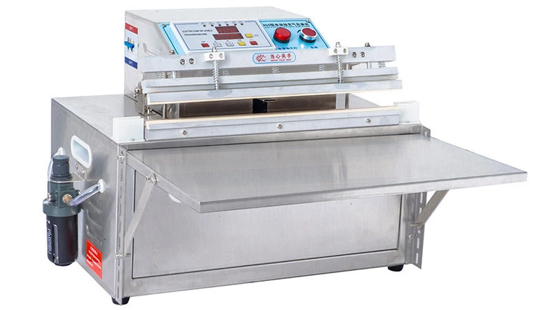 500 Desktop Electric External Pumping Inflatable Packaging Machine Vegetable and Fruit Snack Vacuum Packaging Machine Sealer