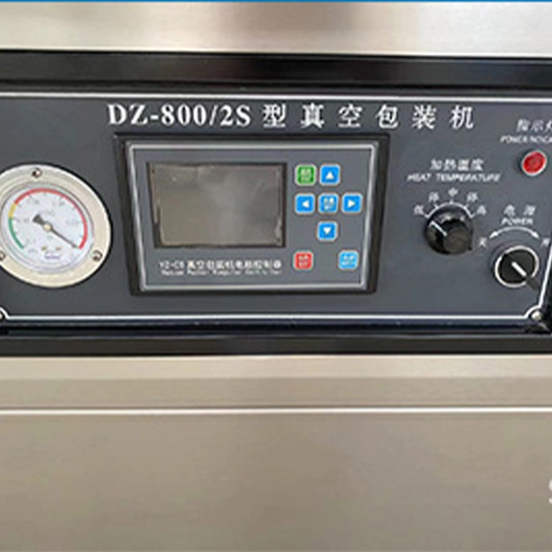 Vacuum Packaging Machine Equipment Is Used to Seal Food in a Vacuum State