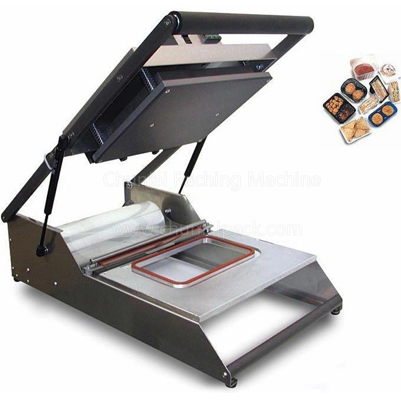 Desktop Manual Food Triangle Sandwich Tray/Box Heat Sealing Machine