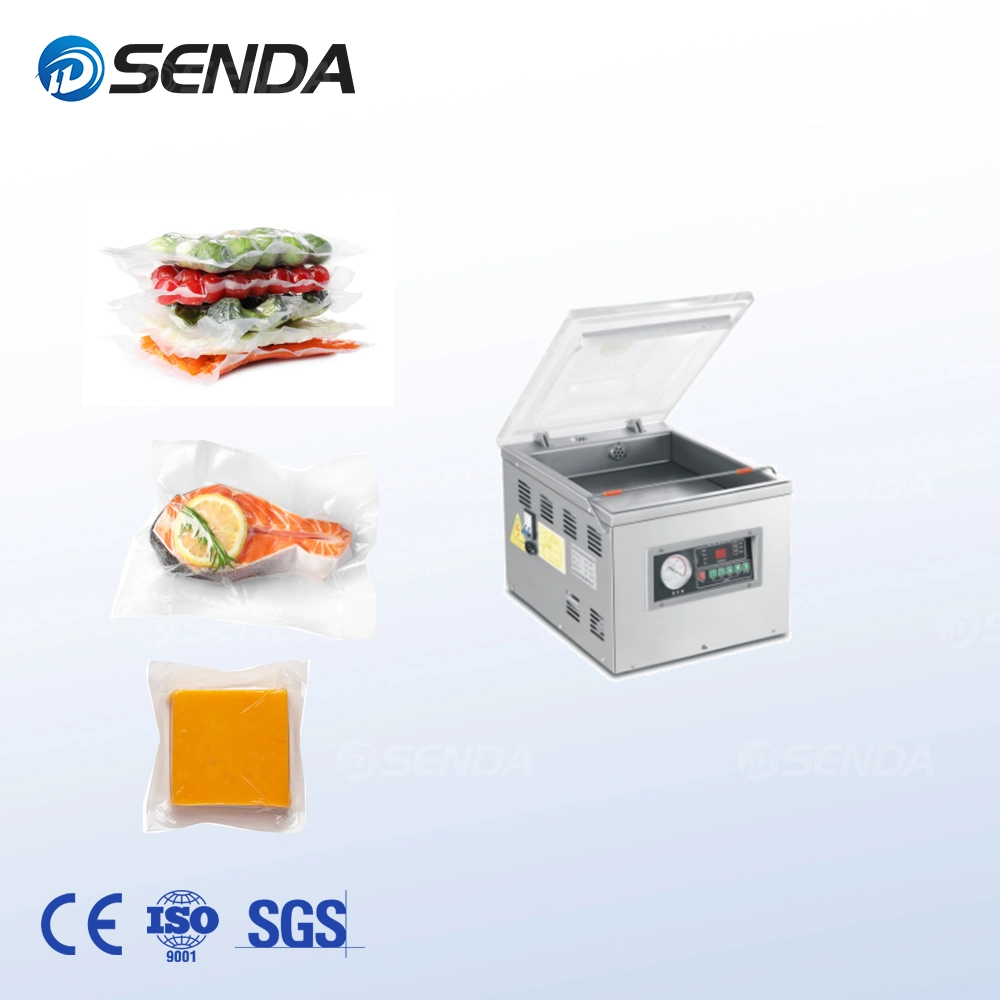 Small Tabletop Food/Nut/Meat/Cheese Vacuum Packaging Machine