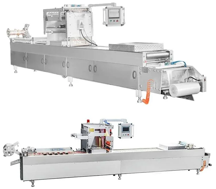 Cheese Seafood Vacuum Thermoforming Packing Machine Sausage Chicken Meat Packaging Machinery