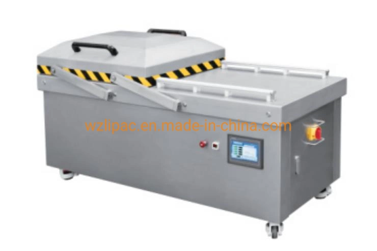 Cereal Vacuum Pack Machine Wheat Nitrogen Vacuum Packing 2 Chamber Grain Dry Fruit Packing Vacuum Machinery