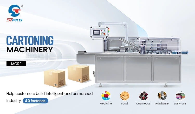 Automatic Food Packing Machine Product Cartoning Machine