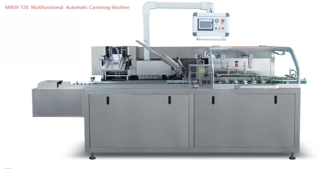 Mwellpack Automatic Soft Products/Food/Dessert/Beverage/Daily Use Products Cartoning Box Packing Machine with Robot Arm/Spider Manipulator