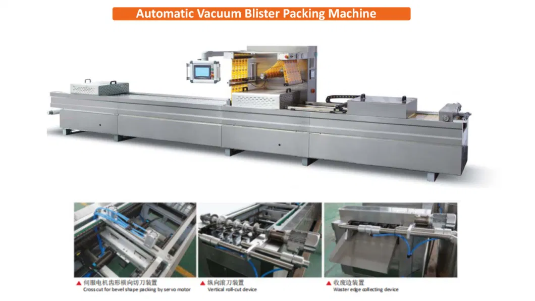 Thermoforming Vacuum Skin Packaging Machine / Automatic Skin Packing Machine