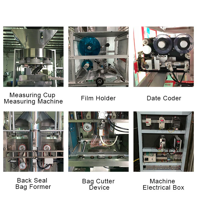 Automatic Cup Measuring Salt Rice Vertical Granules Packing Machine for 1 Kg Sugar Packing Machine