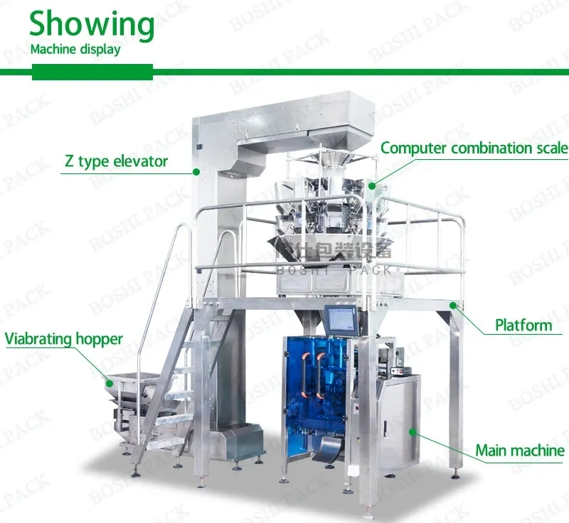 1 Kg 2kg to 5kg Food Packaging Automatic Rice Bag Packing Sealing Machine