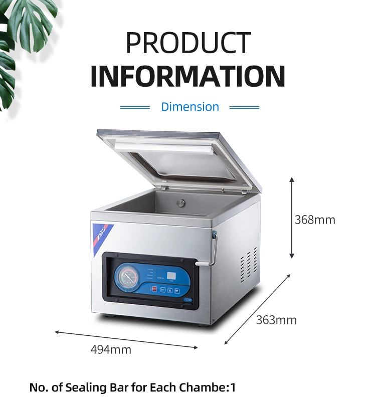 Single Chamber Food Vacuum Packing Machine (DZ-280)