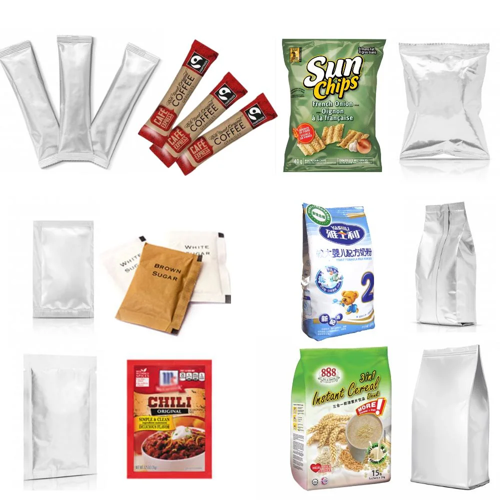 Small Jelly Beans Gummy Bear Ice Candy Pouch Filling Packing Machine