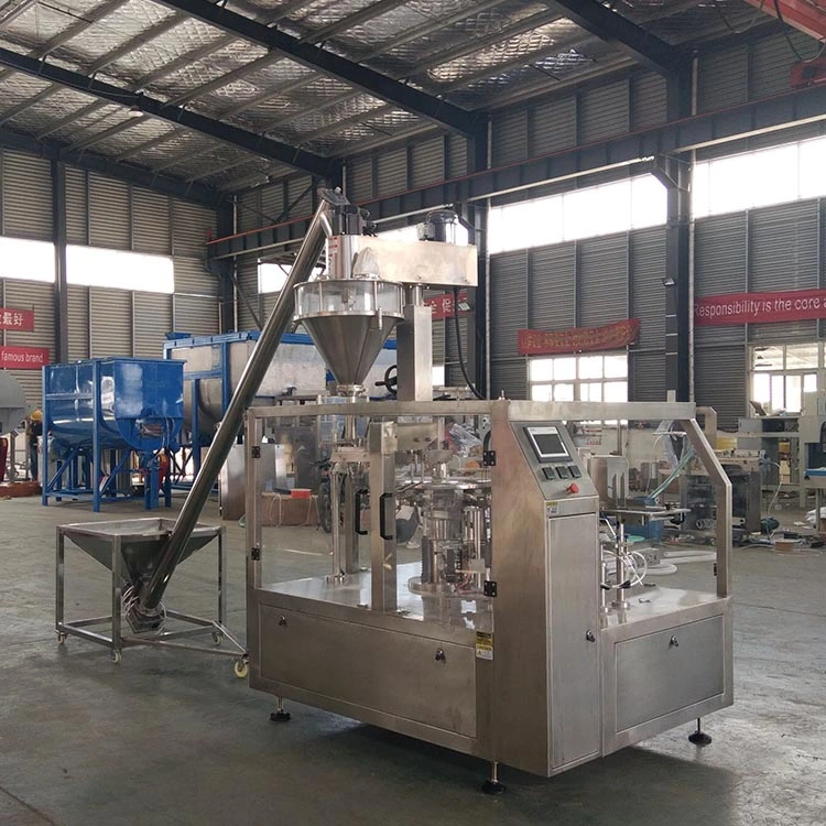 Multi- Function Vffs Food Weighing Filling Packing Machine Snack Food Packaging Machine Rice Nuts Sugar Granule Pouch Bag Wrapping Packaging Machine